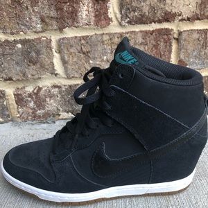 Nike Dunk Sky Hi Black Gum